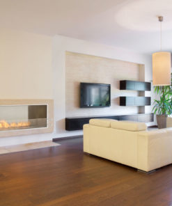 Utecomfort levering moderne og sertifisert utendørs biopeis EcoSmart Premium series Firebox 2100SS i Oslo og Akershus, Norge med god pris for best kvalitet i markedet for din moderne hage