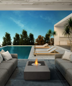 Utecomfort levering moderne og sertifisert utendørs, innendørs biopeis EcoSmart Fire tables Manhattan i Oslo og Akershus, Norge med god pris for best kvalitet i markedet for din moderne hage