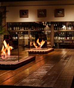 Utecomfort levering moderne og sertifisert utendørs, innendørs biopeis EcoSmart fire pits XS340 i Oslo og Akershus, Norge med god pris for best kvalitet i market for din modern hage