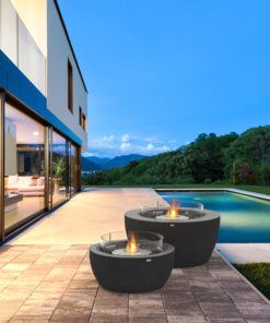 Utecomfort levering moderne og sertifisert utendørs, innendørs biopeis EcoSmart Fire tables POD30 i Oslo og Akershus, Norge med god pris for best kvalitet i markedet for din moderne hage