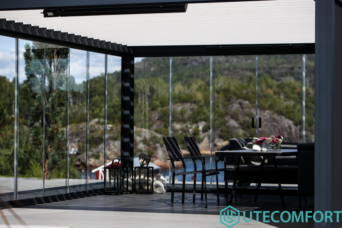 Utecomfort AS - Pergola Byggesett -Pergola Renson bioclimatic Tønsberg